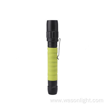 AA Battery Powered Slim Hand Torch Light Led